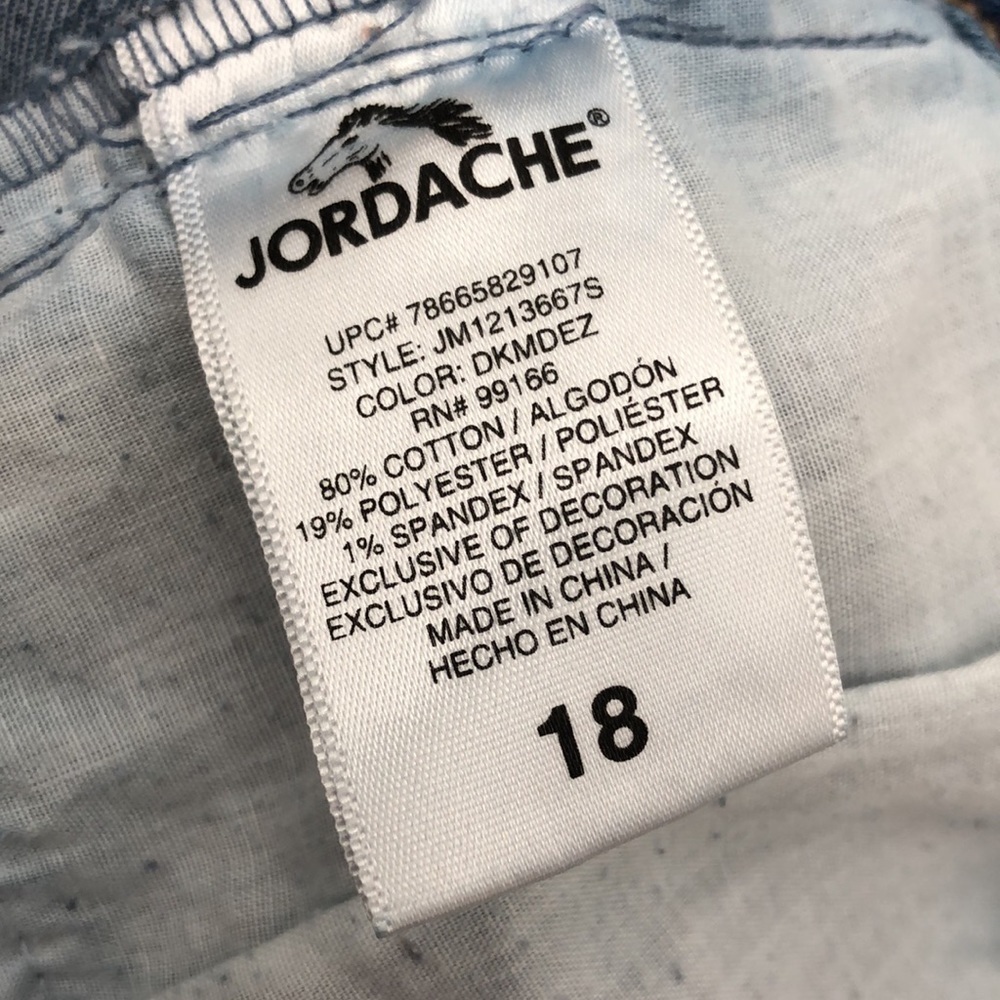 Jordache Skinny Crop Jeans Size 18 - Picture 12 of 12